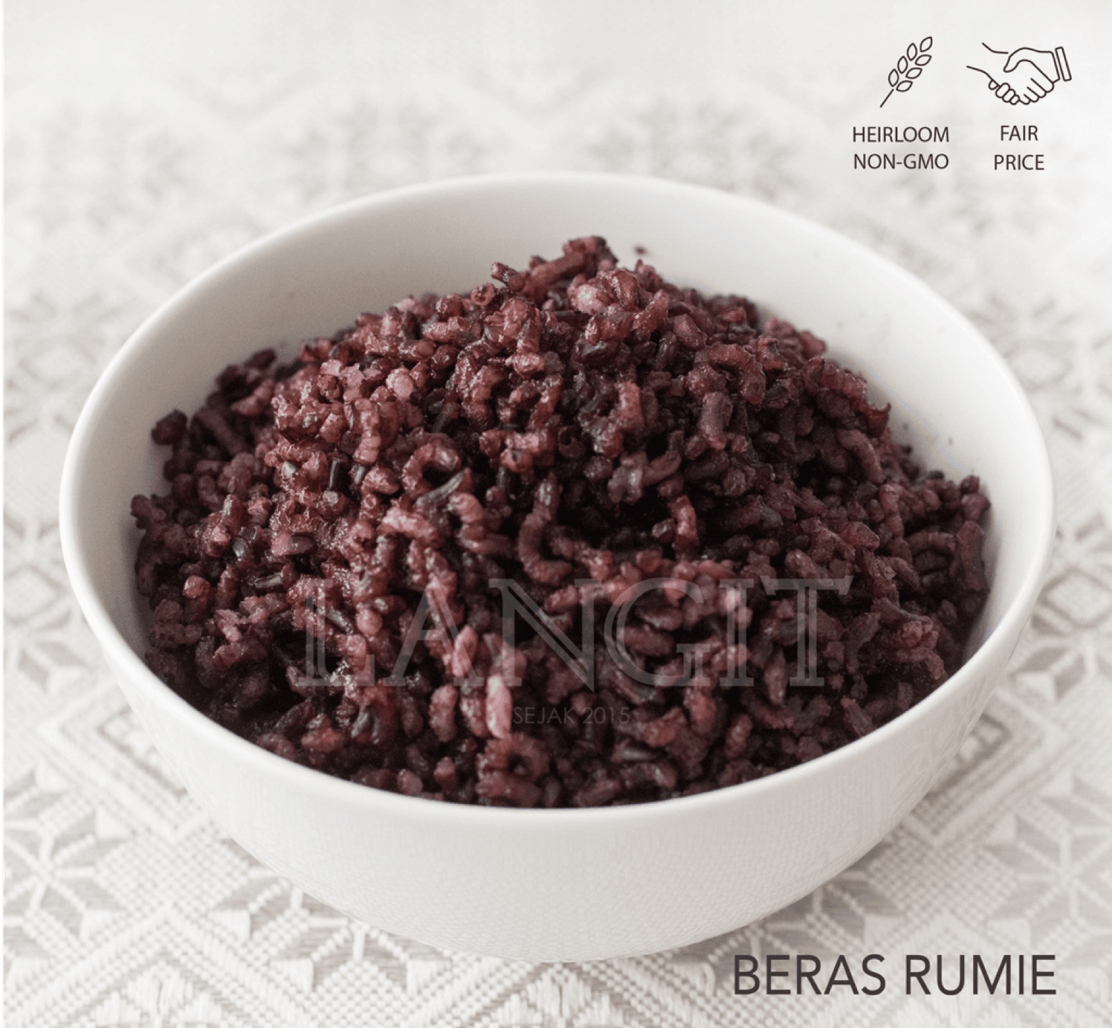 Beras Rumie – Black Rice 950g
